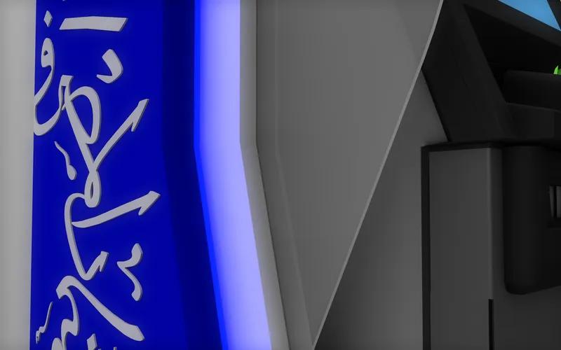 مشروع رسمة لعلامة ATM